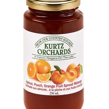 Apricot, Peach, Orange Fruit Spread Melange