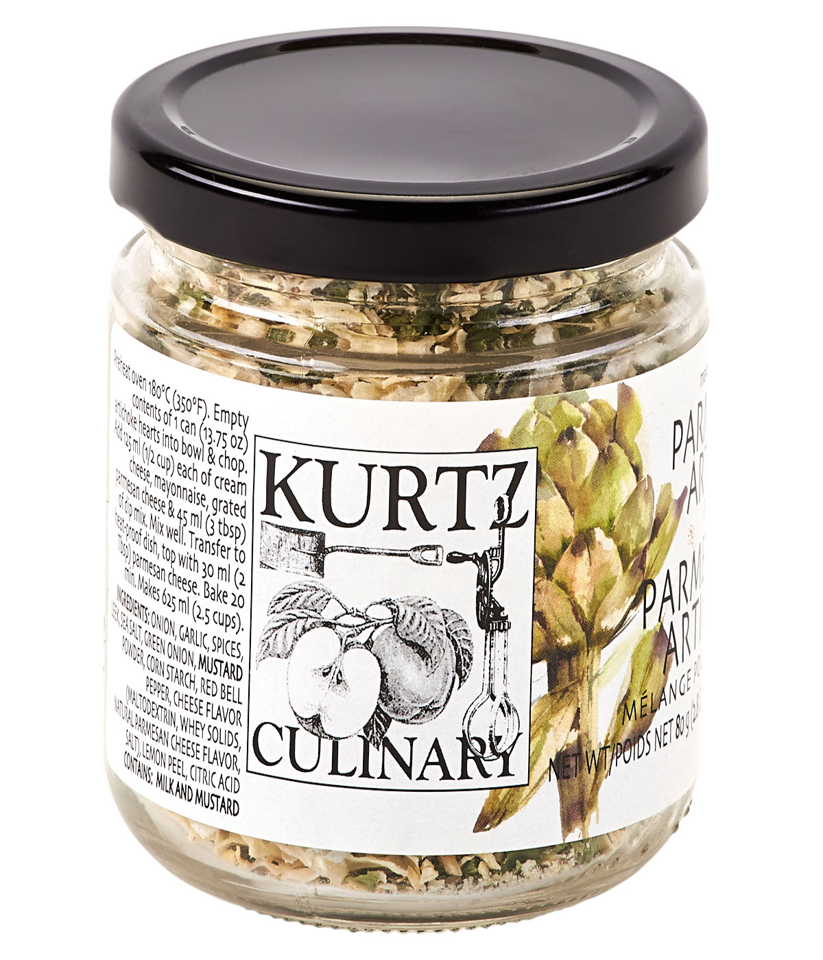 Parmesan and Artichoke Baked Dip Mix