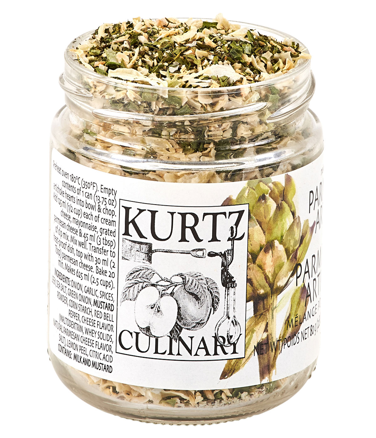 Parmesan and Artichoke Baked Dip Mix