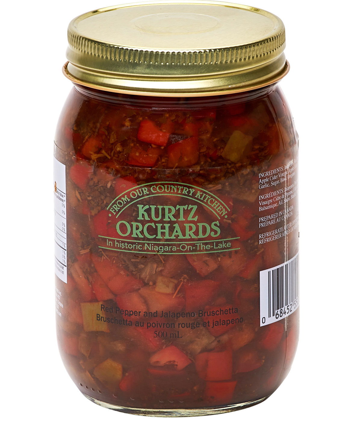 Red Pepper and Jalapeno Bruschetta